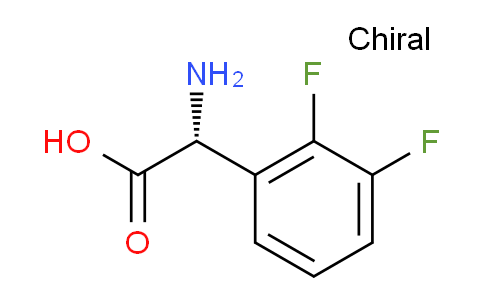 CAS No. 1228571-44-5, (R)-2-Amino-2-(2,3-difluorophenyl)acetic acid