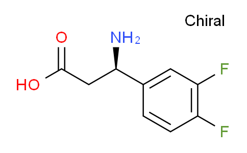 CAS No. 1241679-26-4, (R)-3-amino-3-(3,4-difluorophenyl)propanoic acid