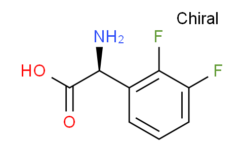 CAS No. 1043500-35-1, (S)-2-Amino-2-(2,3-difluorophenyl)acetic acid
