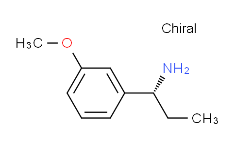 CAS No. 623143-36-2, (R)-1-(3-Methoxyphenyl)propan-1-amine