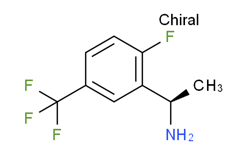 CAS No. 1079656-78-2, (R)-1-(2-fluoro-5-(trifluoromethyl)phenyl)ethan-1-amine
