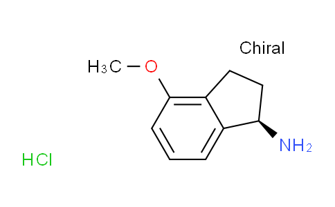 CAS No. 1217445-49-2, (R)-4-Methoxy-2,3-dihydro-1H-inden-1-amine hydrochloride