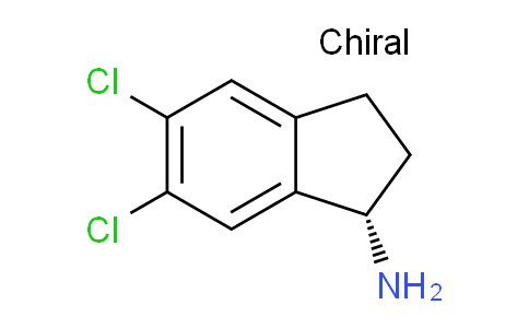 CAS No. 1259778-48-7, (S)-5,6-Dichloro-2,3-dihydro-1H-inden-1-amine