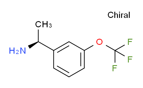 CAS No. 1228559-55-4, (S)-1-(3-(trifluoromethoxy)phenyl)ethan-1-amine