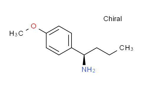 CAS No. 177726-45-3, (R)-1-(4-methoxyphenyl)butan-1-amine