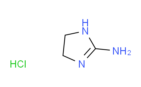 CAS No. 19437-45-7, 4,5-Dihydro-1H-imidazol-2-amine hydrochloride