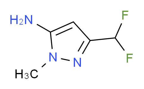 CAS No. 1245806-69-2, 3-(Difluoromethyl)-1-methyl-1H-pyrazol-5-amine