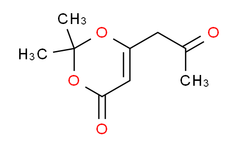 CAS No. 130473-38-0, 2,2-dimethyl-6-(2-oxopropyl)-1,3-dioxin-4-one