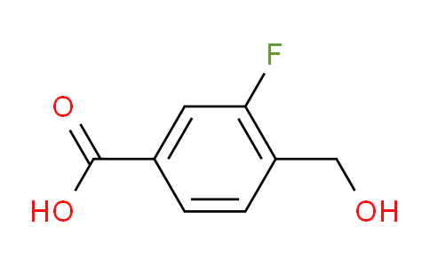 CAS No. 214554-16-2, 3-Fluoro-4-(hydroxymethyl)benzoic acid