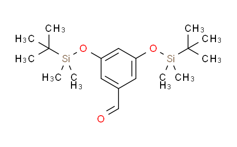 CAS No. 187803-40-3, 3,5-Bis((tert-butyldimethylsilyl)oxy)benzaldehyde