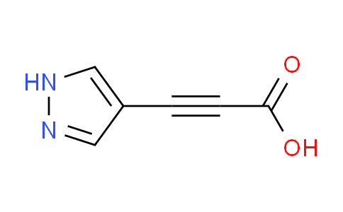 CAS No. 1342026-69-0, 3-(1H-pyrazol-4-yl)propiolic acid