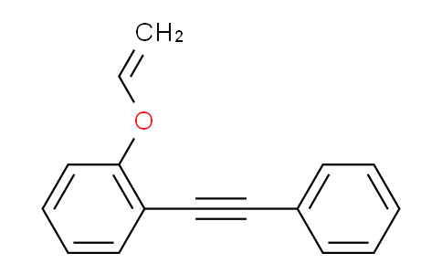 CAS No. 1393481-89-4, 1-(Ethenyloxy)-2-(2-phenylethynyl)benzene