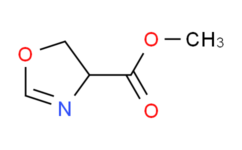 CAS No. 58861-77-1, 4-Oxazolecarboxylic acid, 4,5-dihydro-, methyl ester (9CI)