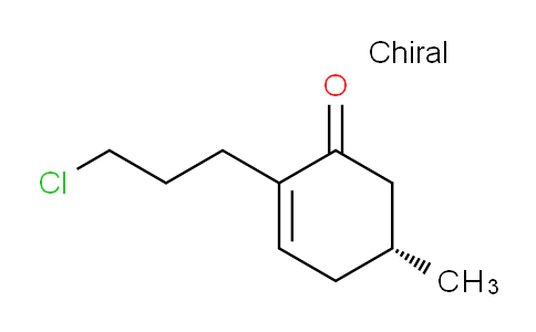 CAS No. 1438285-30-3, (R)-2-(3-chloropropyl)-5-methylcyclohex-2-enone