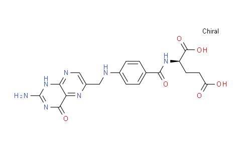 CAS No. 65165-91-5, (4-(((2-Amino-4-oxo-1,4-dihydropteridin-6-yl)methyl)amino)benzoyl)-D-glutamic acid