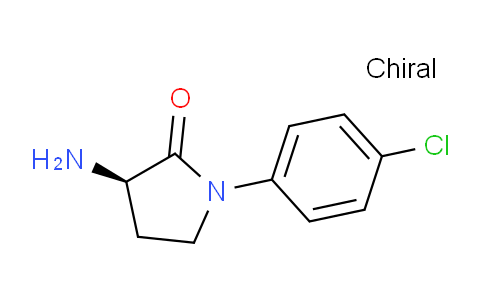 CAS No. 1044674-16-9, (3R)-3-amino-1-(4-chlorophenyl)pyrrolidin-2-one