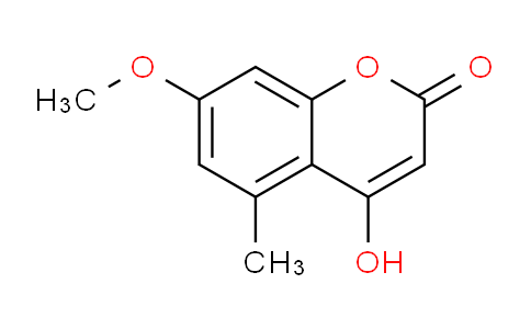 CAS No. 31005-59-1, 4-Hydroxy-7-methoxy-5-methyl-2H-chromen-2-one