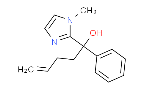 CAS No. 2065187-25-7, 1-(1-Methyl-1H-imidazol-2-yl)-1-phenylpent-4-en-1-ol