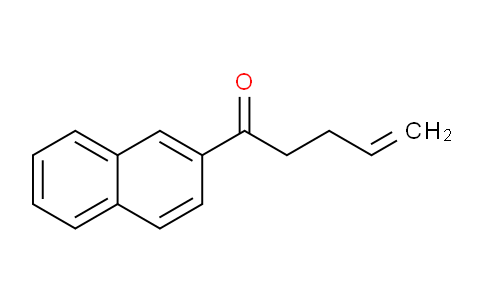 CAS No. 131780-17-1, 4-Penten-1-one, 1-(2-naphthalenyl)-