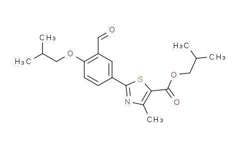 1312815-36-3 | Isobutyl 2-(3-formyl-4-isobutoxyphenyl)-4-methylthiazole-5-carboxylate