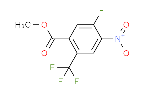 CAS No. 1140039-78-6, Methyl 5-fluoro-4-nitro-2-(trifluoromethyl)benzoate