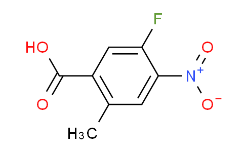 CAS No. 1803820-00-9, 5-Fluoro-2-methyl-4-nitrobenzoic acid