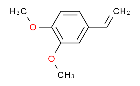 CAS No. 6380-23-0, 1,2-Dimethoxy-4-vinylbenzene