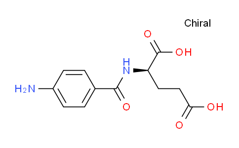 CAS No. 5959-18-2, N-(4-Aminobenzoyl)-D-glutamic acid