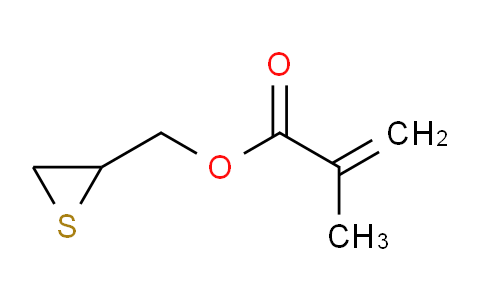 CAS No. 3139-91-1, 2-Propenoic acid, 2-methyl-, thiiranylmethyl ester