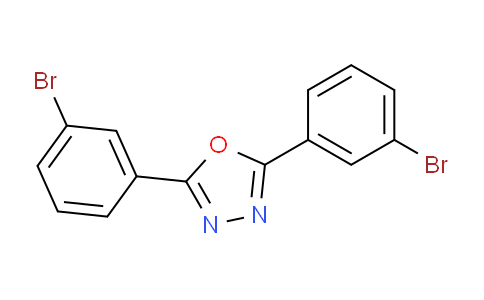 CAS No. 84832-73-5, 2,5-bis(3-bromophenyl)-1,3,4-oxadiazole
