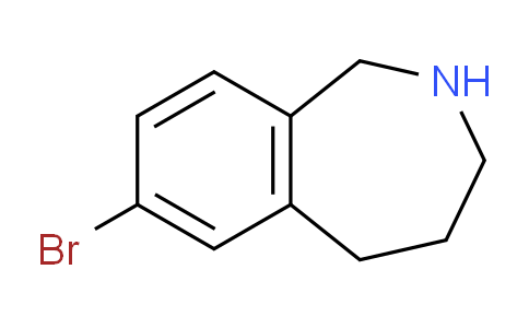 CAS No. 740842-87-9, 7-Bromo-2,3,4,5-tetrahydro-1H-benzo[c]azepine