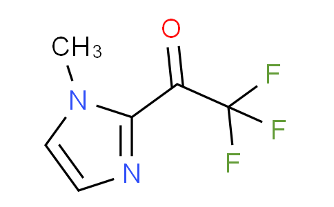CAS No. 62366-56-7, 2,2,2-Trifluoro-1-(1-methyl-1H-imidazol-2-yl)ethanone