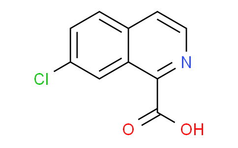 CAS No. 552850-71-2, 7-Chloroisoquinoline-1-carboxylic acid