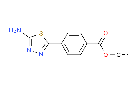 CAS No. 51542-42-8, Methyl 4-(5-amino-1,3,4-thiadiazol-2-yl)benzoate