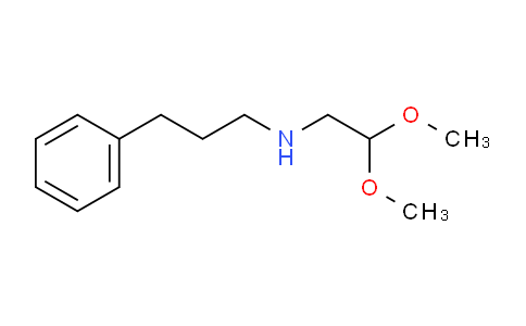 CAS No. 775343-47-0, N-(2,2-Dimethoxyethyl)-3-phenylpropan-1-amine