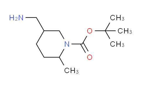 CAS No. 1400589-77-6, tert-Butyl 5-(aminomethyl)-2-methylpiperidine-1-carboxylate