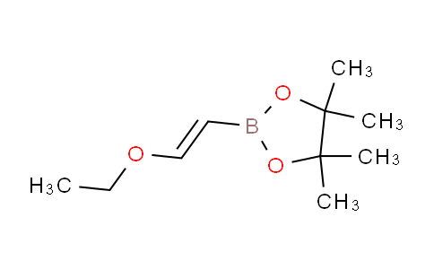 CAS No. 1360111-87-0, 2-(2-Ethoxyvinyl)-4,4,5,5-tetramethyl-1,3,2-dioxaborolane