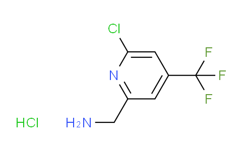 CAS No. 1311279-14-7, (6-Chloro-4-(trifluoromethyl)pyridin-2-yl)methanamine hydrochloride