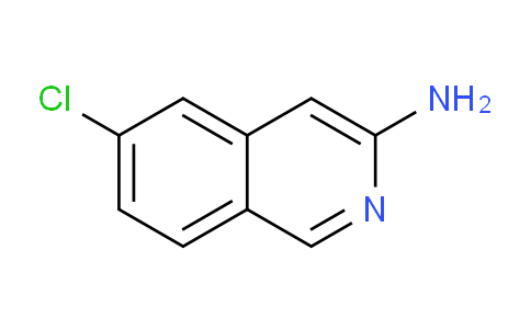 CAS No. 1204701-64-3, 6-Chloroisoquinolin-3-amine