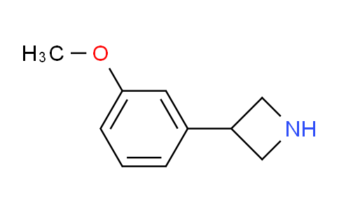 CAS No. 1203798-59-7, 3-(3-Methoxyphenyl)azetidine