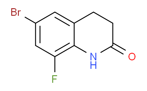 CAS No. 1194459-25-0, 6-Bromo-8-fluoro-3,4-dihydroquinolin-2(1H)-one