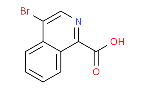 CAS No. 1179149-25-7, 4-Bromoisoquinoline-1-carboxylic acid