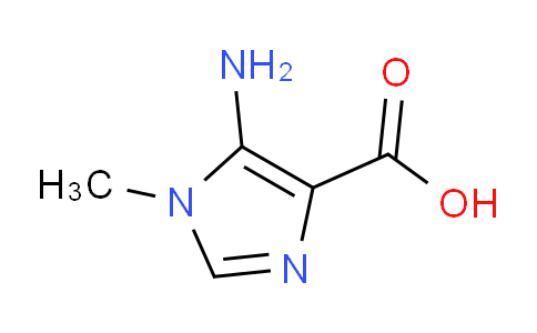 CAS No. 112277-40-4, 5-Amino-1-methyl-1H-imidazole-4-carboxylic acid