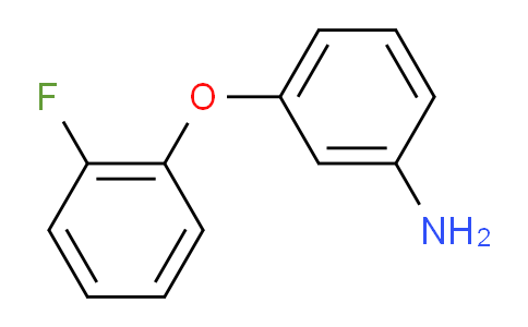 CAS No. 850621-04-4, 3-(2-Fluorophenoxy)aniline