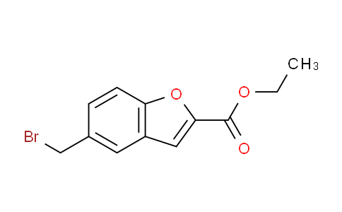 CAS No. 137997-18-3, Ethyl 5-(bromomethyl)-1-benzofuran-2-carboxylate