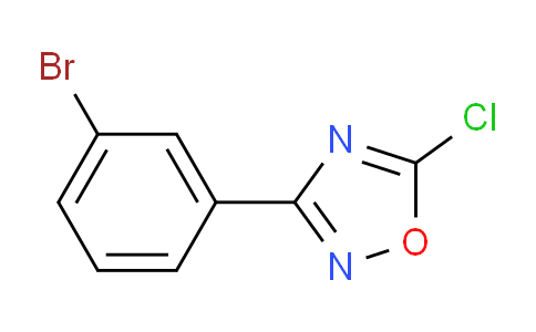 CAS No. 26903-89-9, 3-(3-Bromophenyl)-5-chloro-1,2,4-oxadiazole