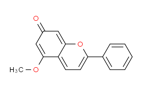 CAS No. 35290-21-2, 5-Methoxy-2-phenyl-7H-1-benzopyran-7-one