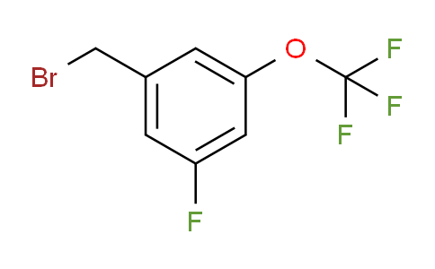 CAS No. 86256-51-1, 1-(Bromomethyl)-3-fluoro-5-(trifluoromethoxy)benzene