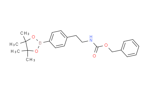 CAS No. 2126812-29-9, Benzyl (4-(4,4,5,5-tetramethyl-1,3,2-dioxaborolan-2-yl)phenethyl)carbamate