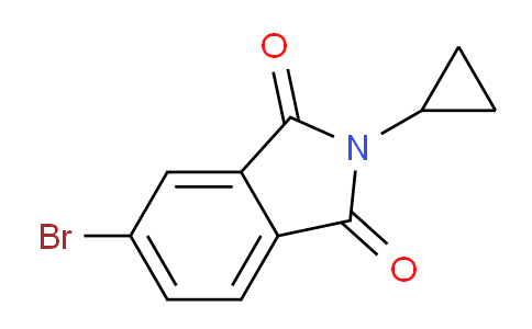 CAS No. 355829-50-4, 5-Bromo-2-cyclopropylisoindole-1,3-dione